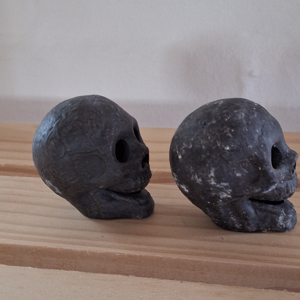 🍊Dark Gray Skull Duo - Picture 4 of 7